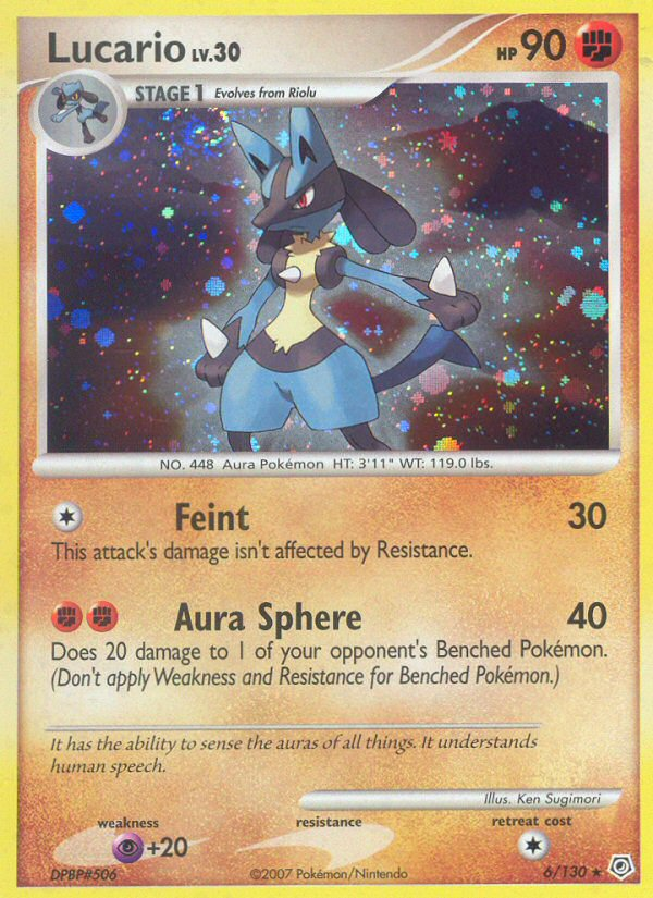 Lucario card