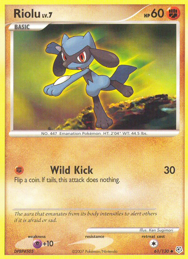 Riolu card