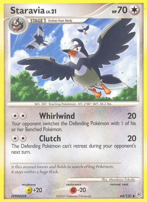 Staravia card