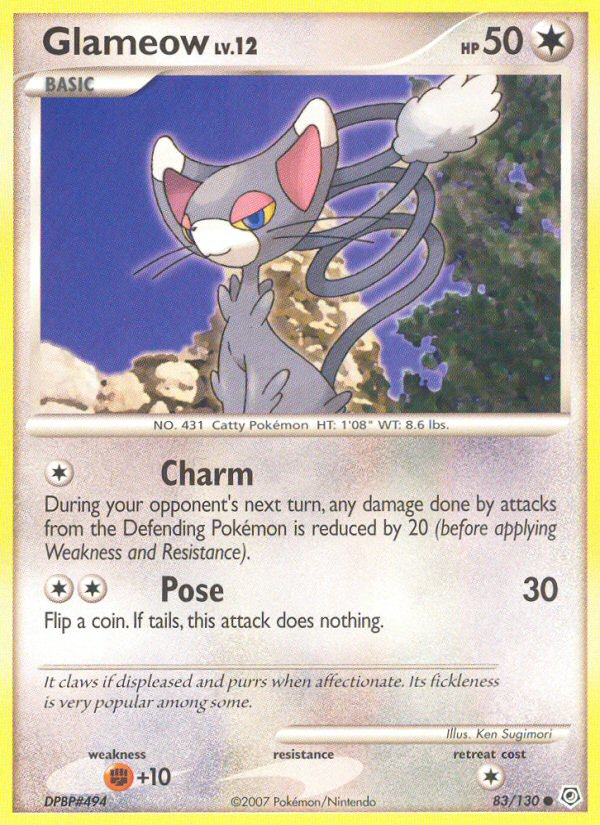 Glameow card