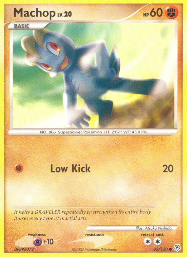 Machop card