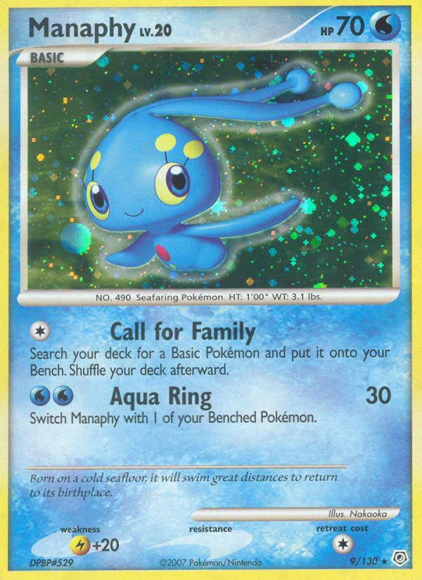 Manaphy card