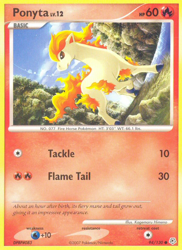 Ponyta card