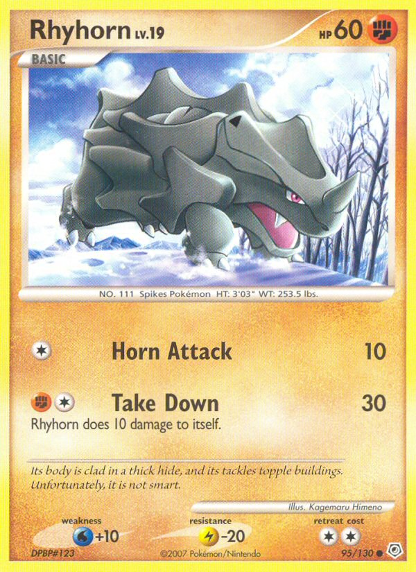 Rhyhorn card