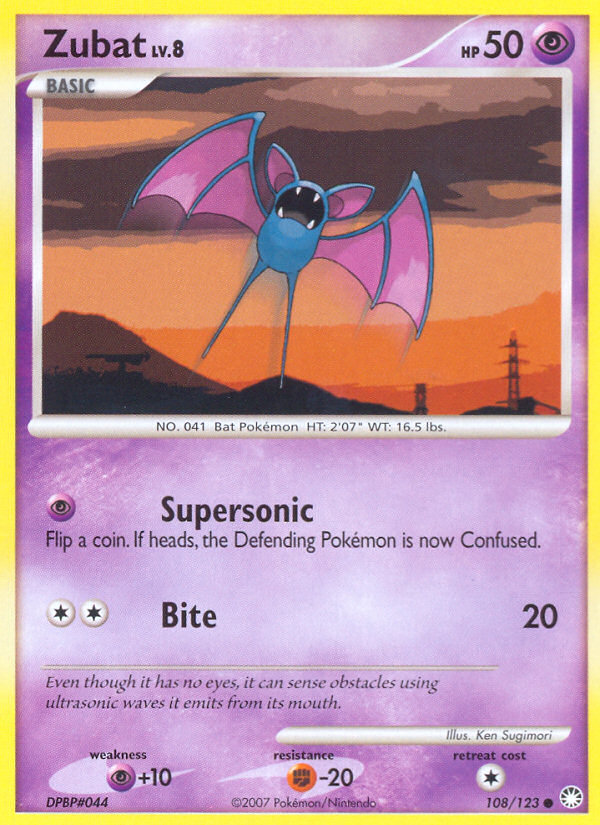 Zubat card