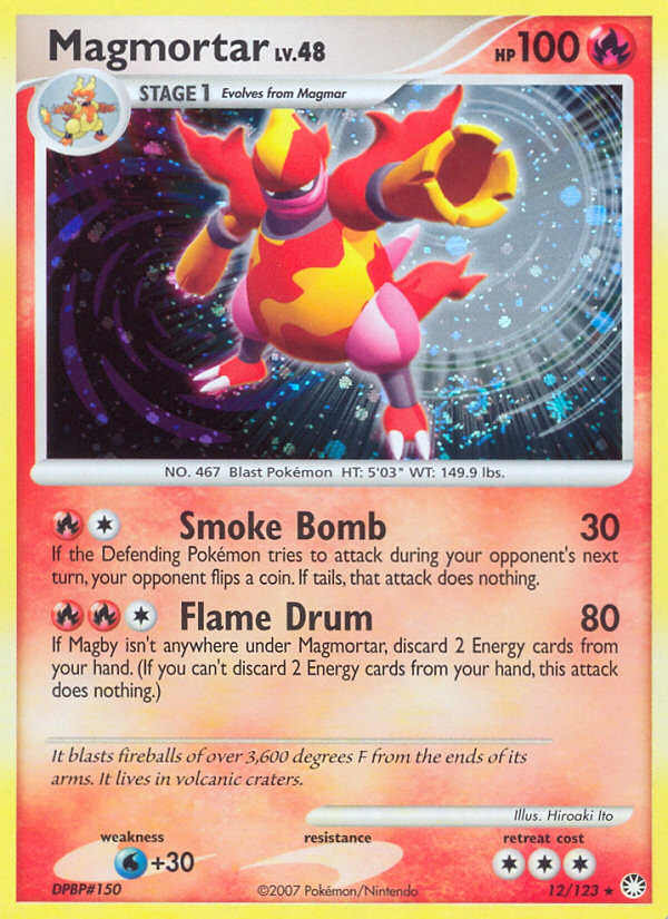 Magmortar card