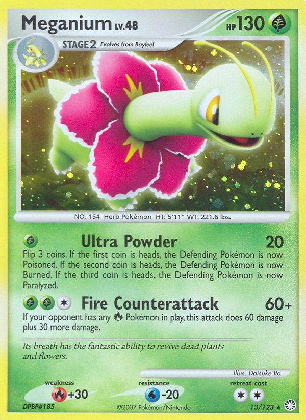 Meganium card