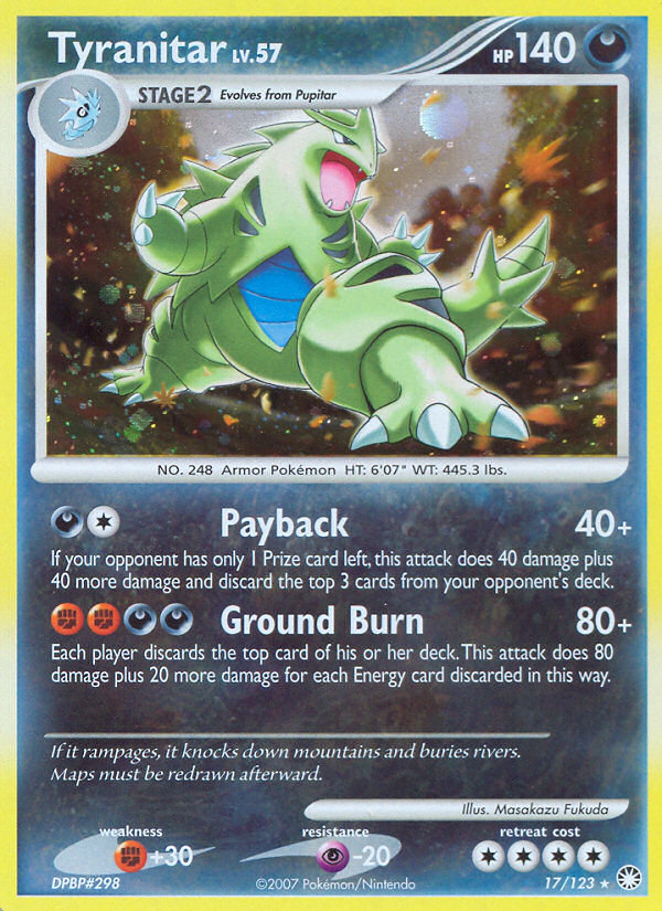 Tyranitar card