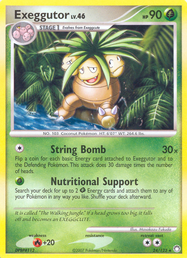 Exeggutor card