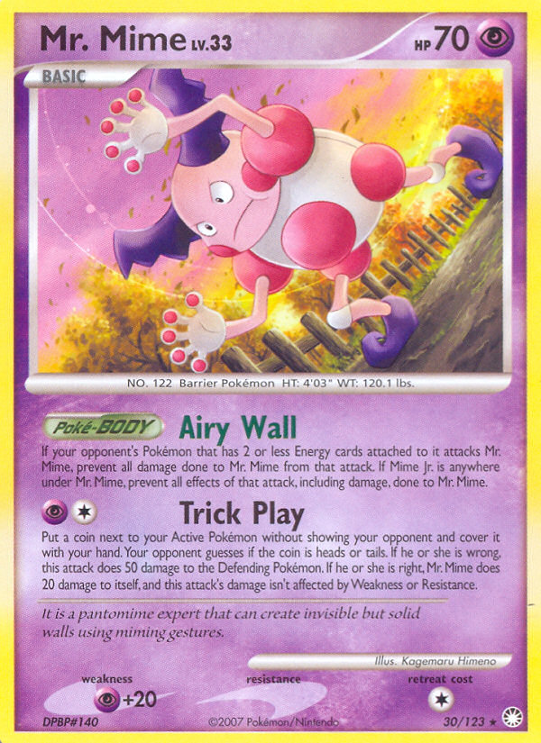 Mr. Mime card