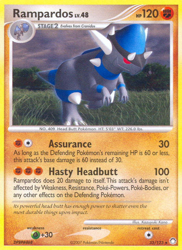 Rampardos card