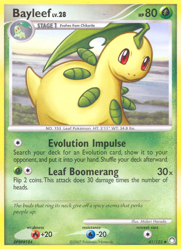 Bayleef card