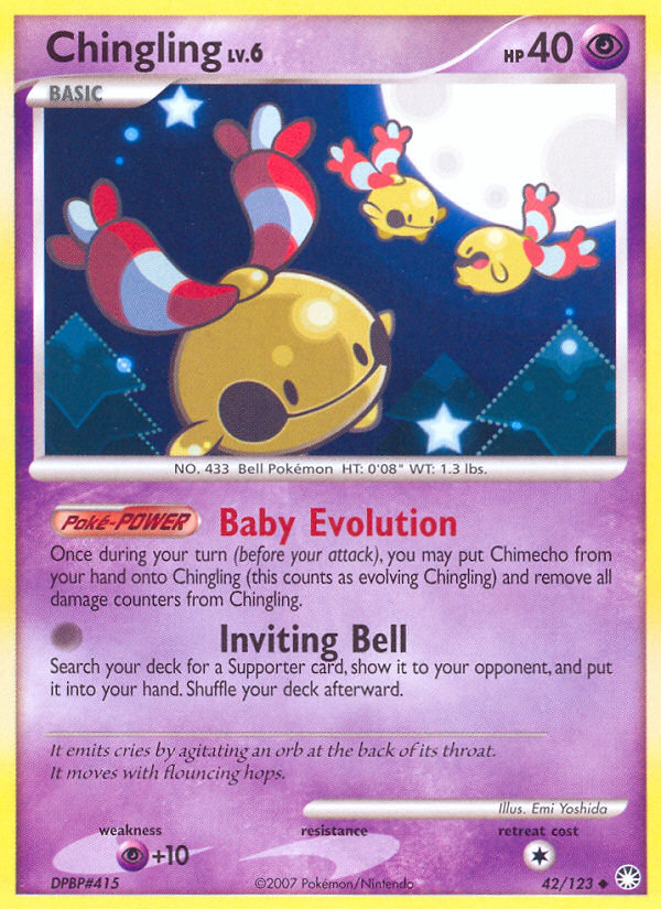 Chingling card