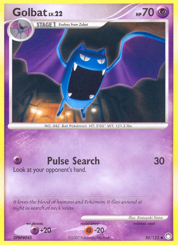 Golbat card