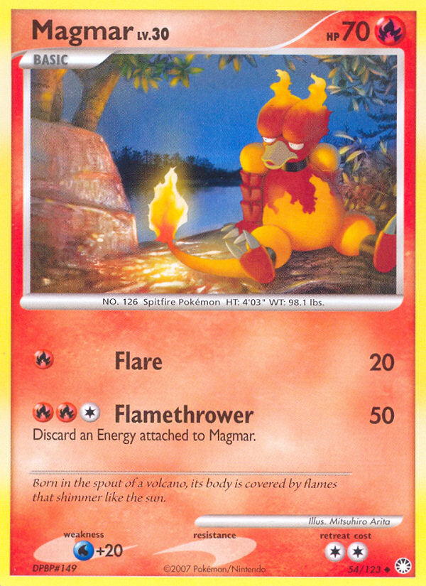 Magmar card