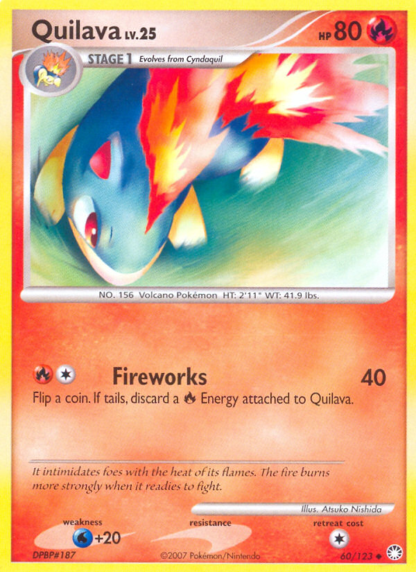 Quilava card