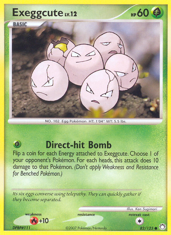 Exeggcute card