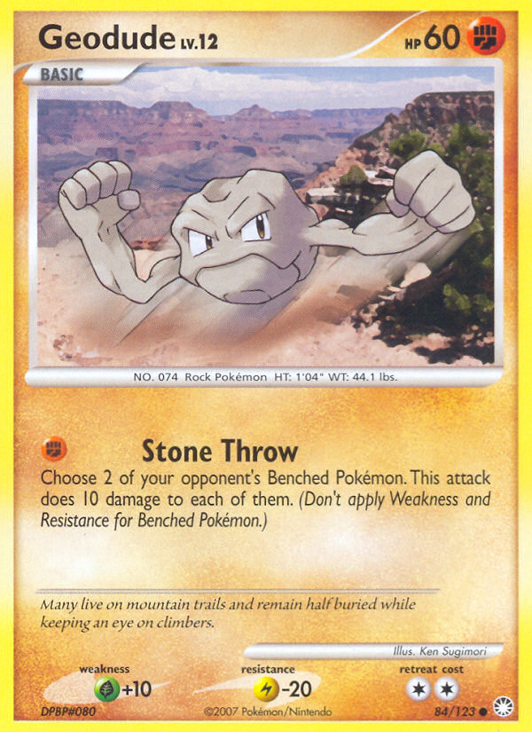 Geodude card