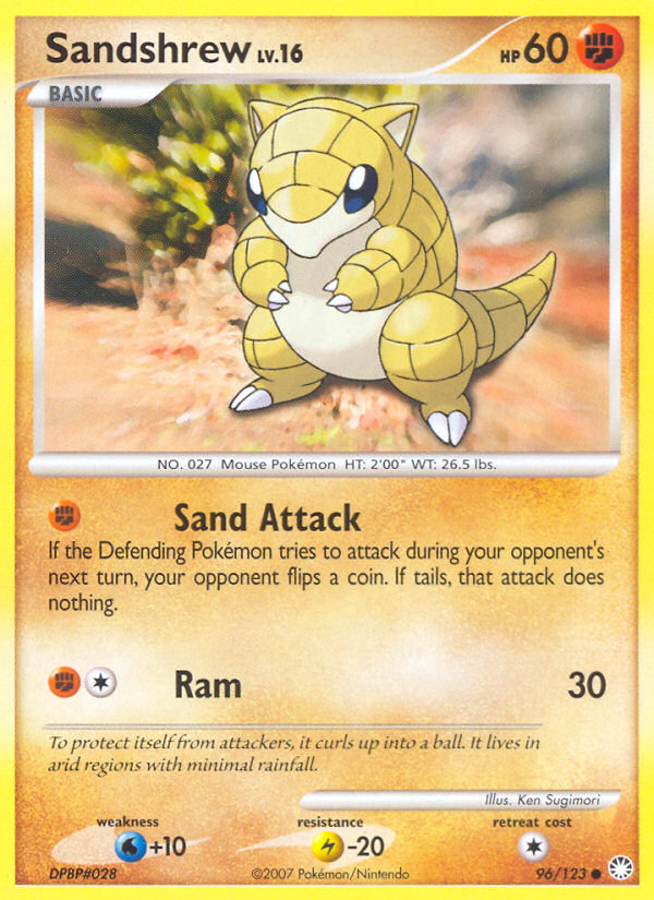 Sandshrew card