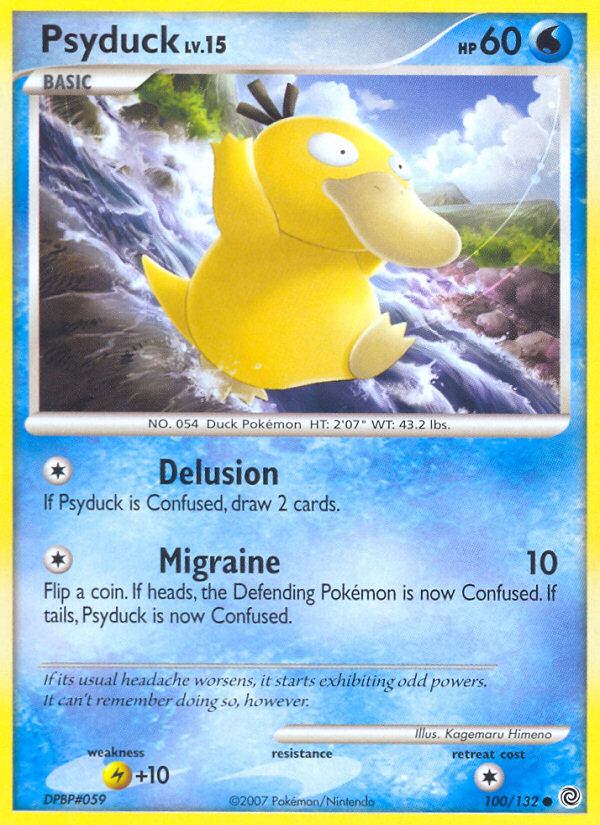 Psyduck card