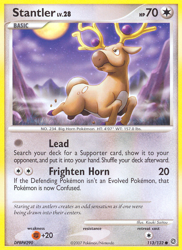 Stantler card