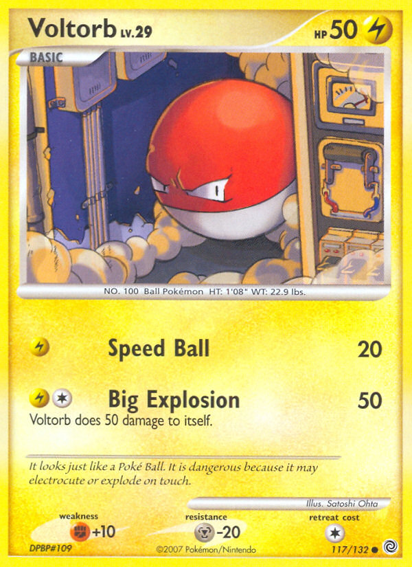 Voltorb card