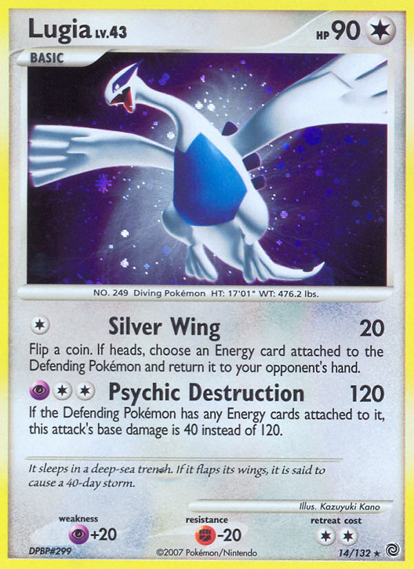 Lugia card