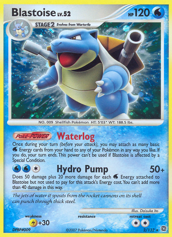 Blastoise card