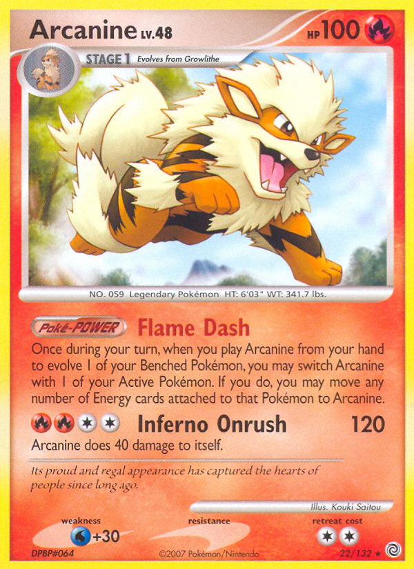 Arcanine card