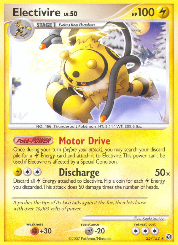 Electivire card