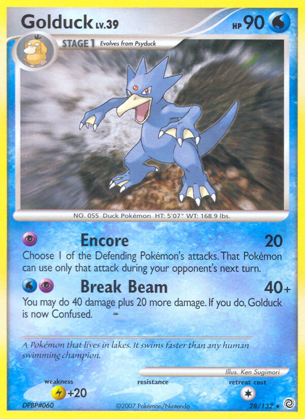 Golduck card