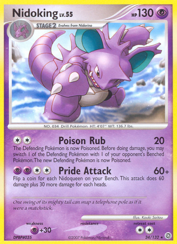 Nidoking card