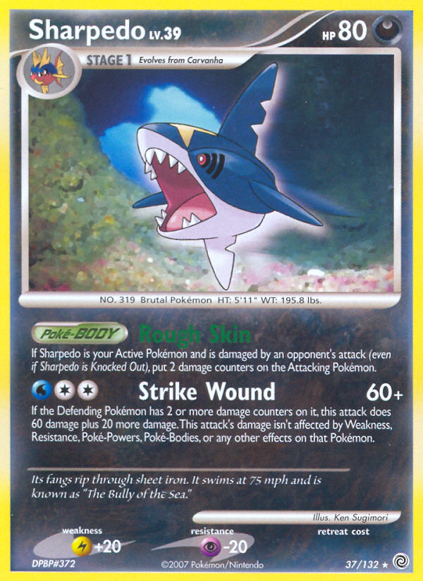 Sharpedo card