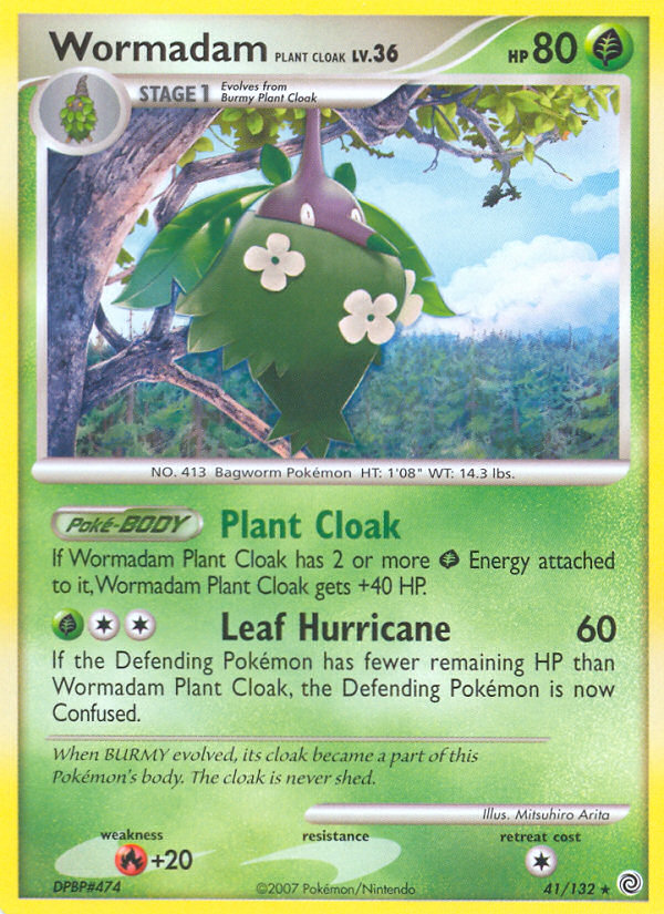 Wormadam Plant Cloak card