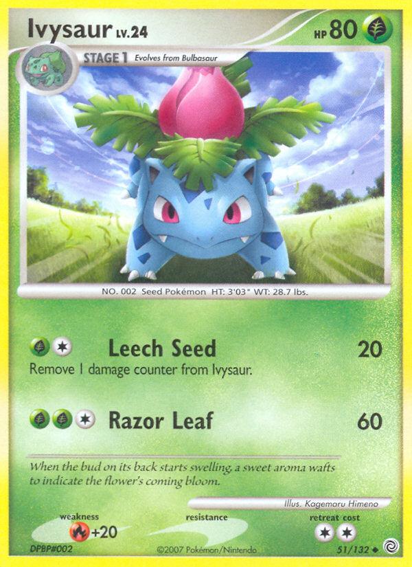 Ivysaur card