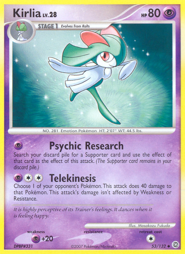 Kirlia card