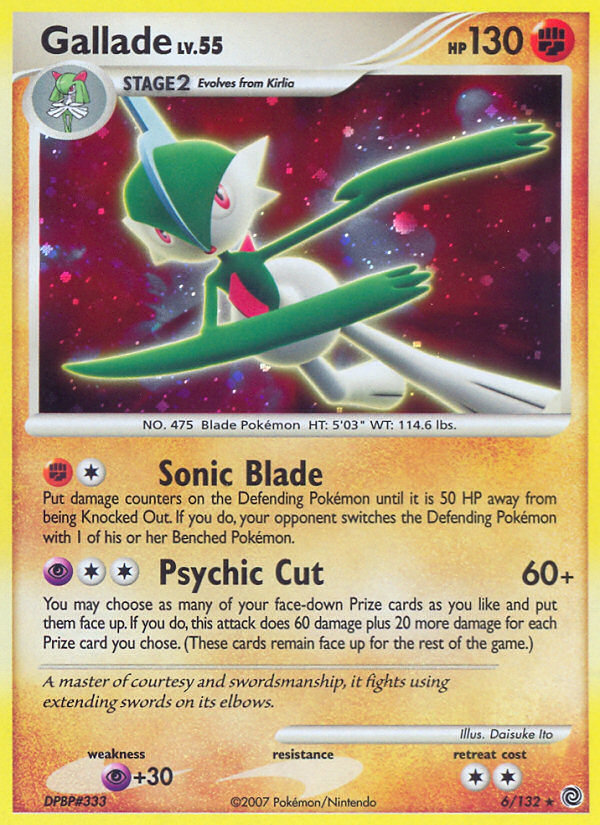 Gallade card