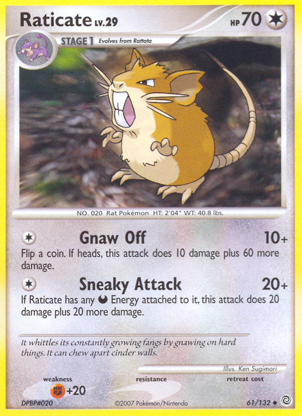 Raticate card