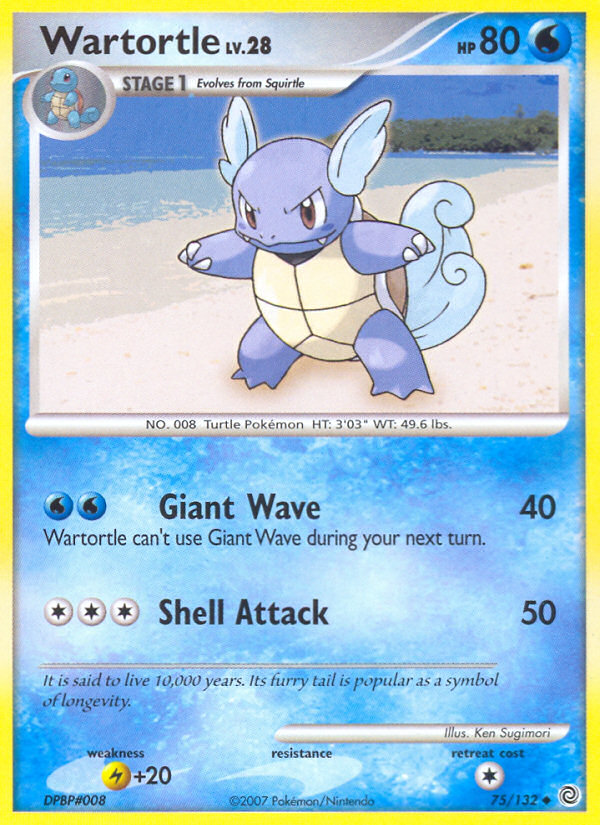 Wartortle card