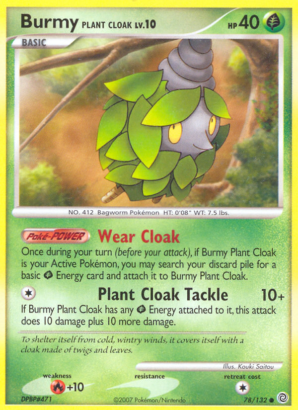 Burmy Plant Cloak card