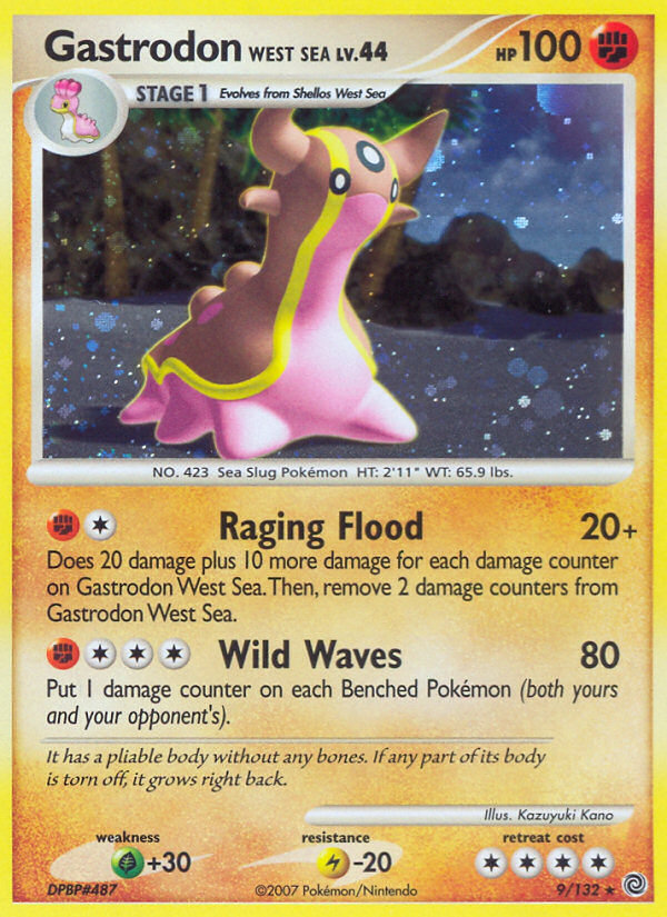 Gastrodon West Sea card