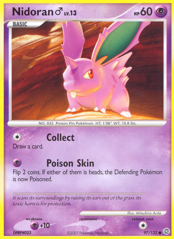 Nidoran ♂ card