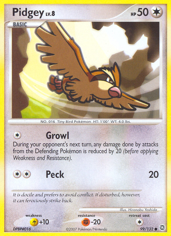 Pidgey card