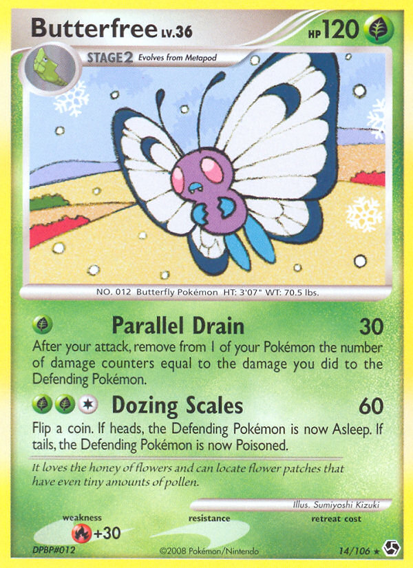 Butterfree card