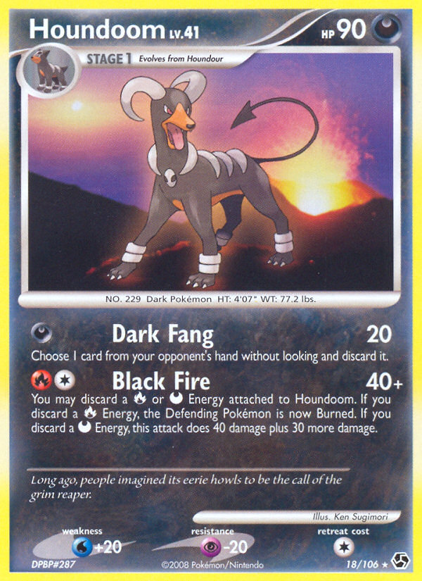 Houndoom card