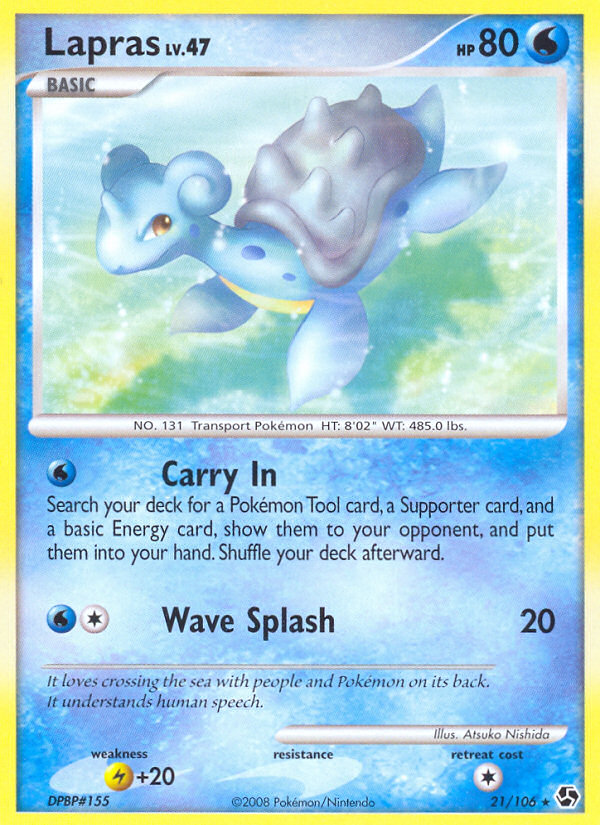 Lapras card