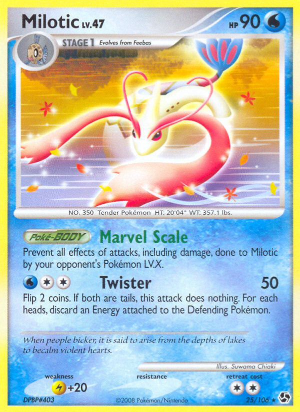 Milotic card