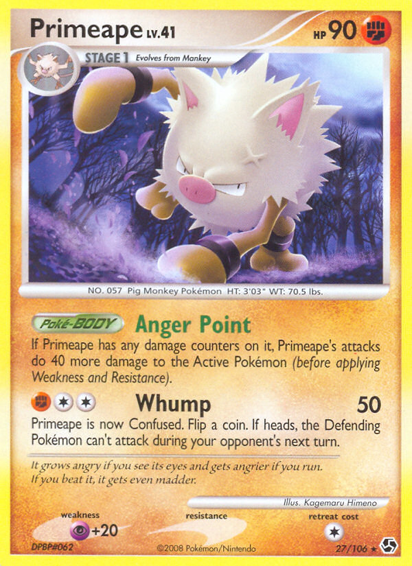 Primeape card