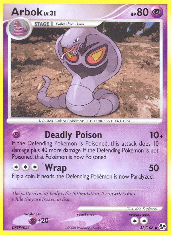 Arbok card