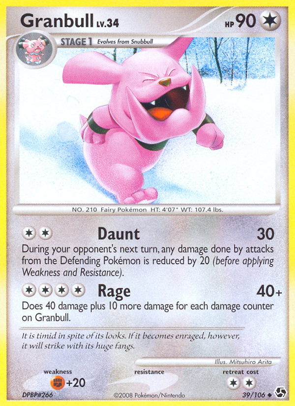 Granbull card